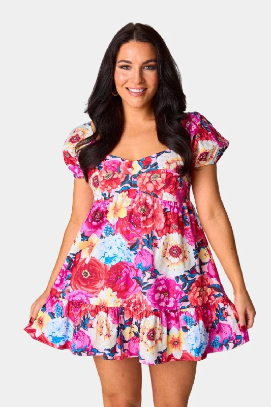 Diego Babydoll Mini Dress - Jubilee