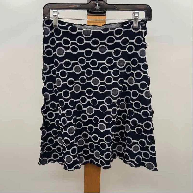 Haystacks Women's Size S Black Spotted Skirt