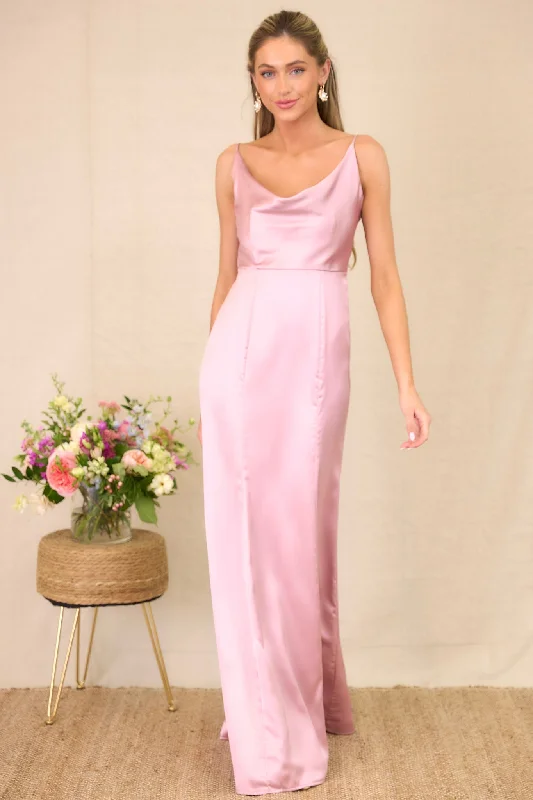 Inner Radiance Blush Maxi Dress