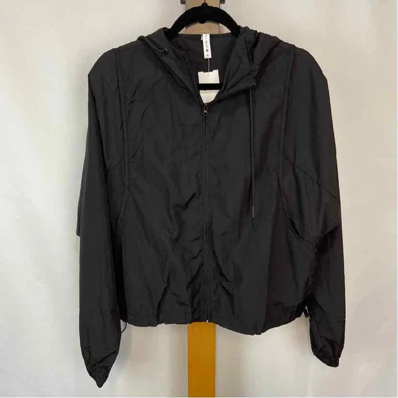 Love Tree Women's Size M Black Solid Jacket