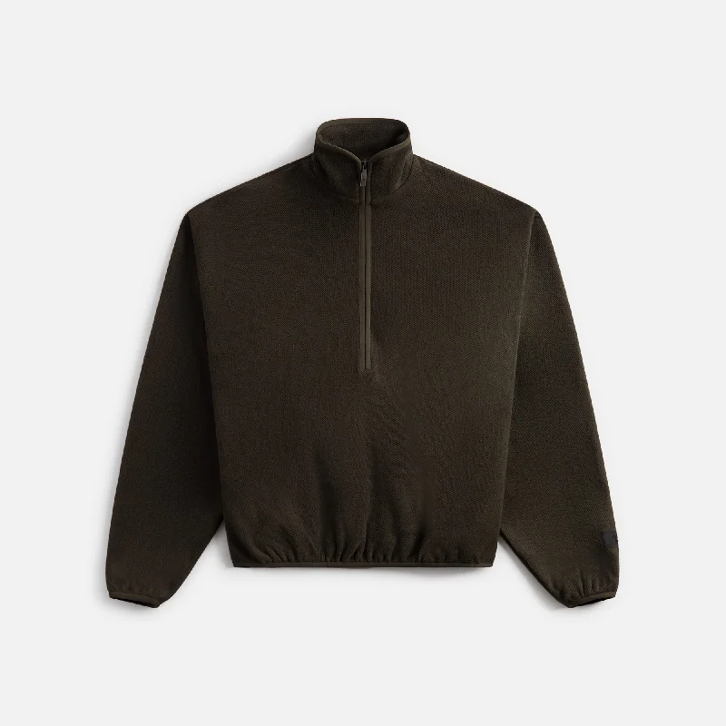 Essentials Half-Zip Mockneck - Ink