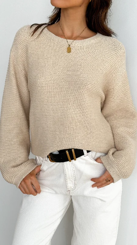 Carmel Knit - Beige