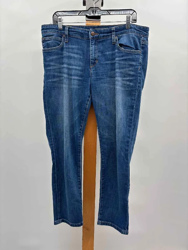 Joe's Women's Size 10 Blue Solid Jeans