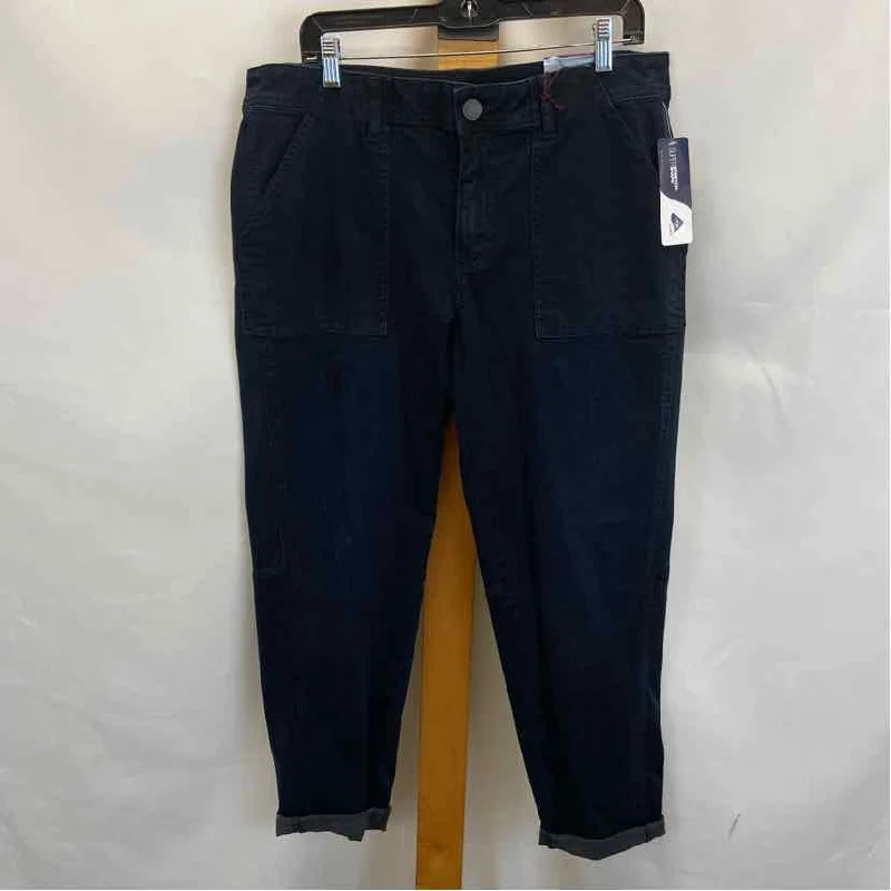 Lane Bryant Women's Size 18 Navy Solid Jeans