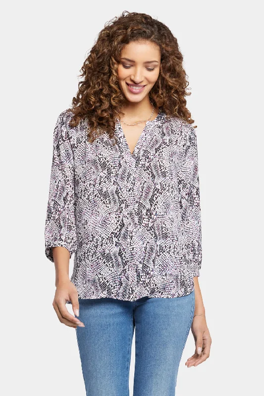 Pintuck Blouse - Vandalia