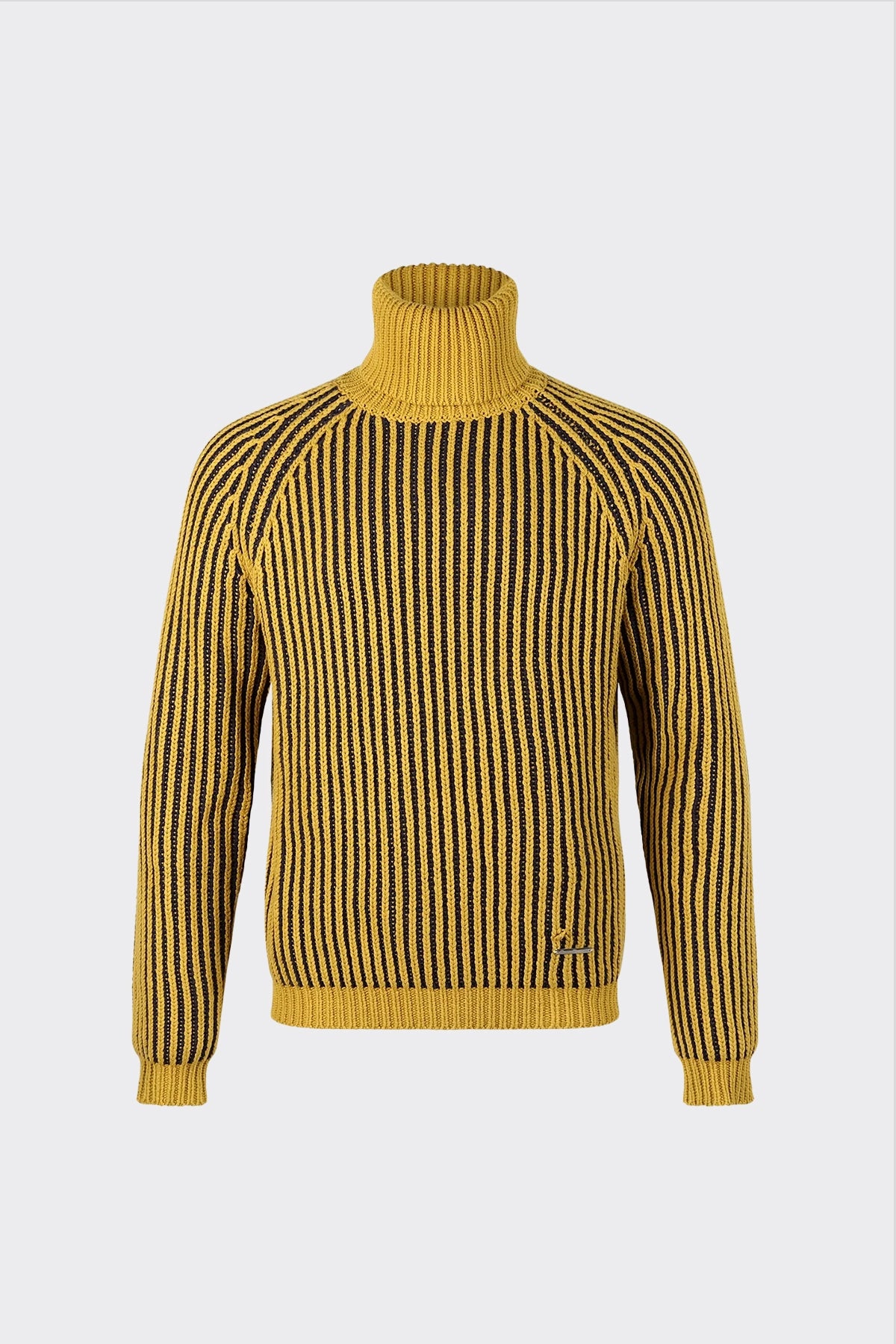 TURTLENECK | DIJON NAVY STRIPE