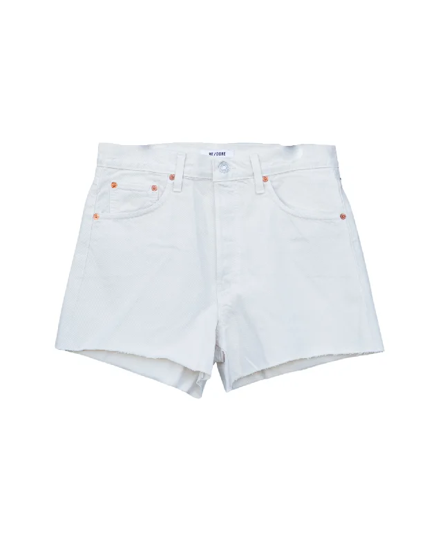 90s Low Slung Short - Vintage White