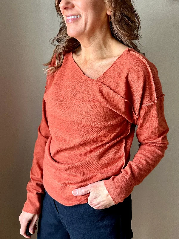 Asymmetrical Knit Top