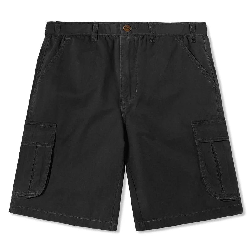 Butter Goods - Field Cargo Shorts Washed Black