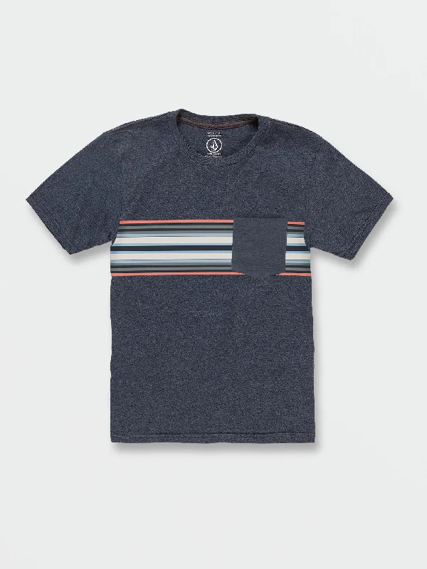 Big Boys Horizone Pocket Short Sleeve Tee - Navy Heather