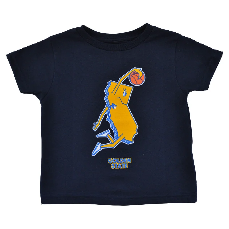 Kids Thrill Of Victory Golden State T-Shirt Navy