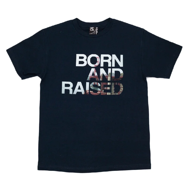 Men's SFCA Born & Raised T-Shirt Navy