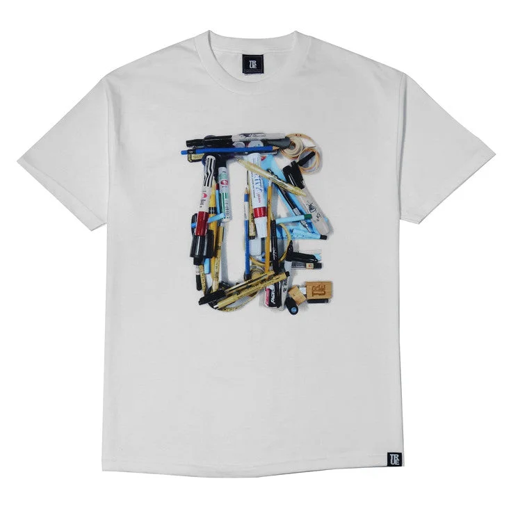 Mens True Art Class T-Shirt White