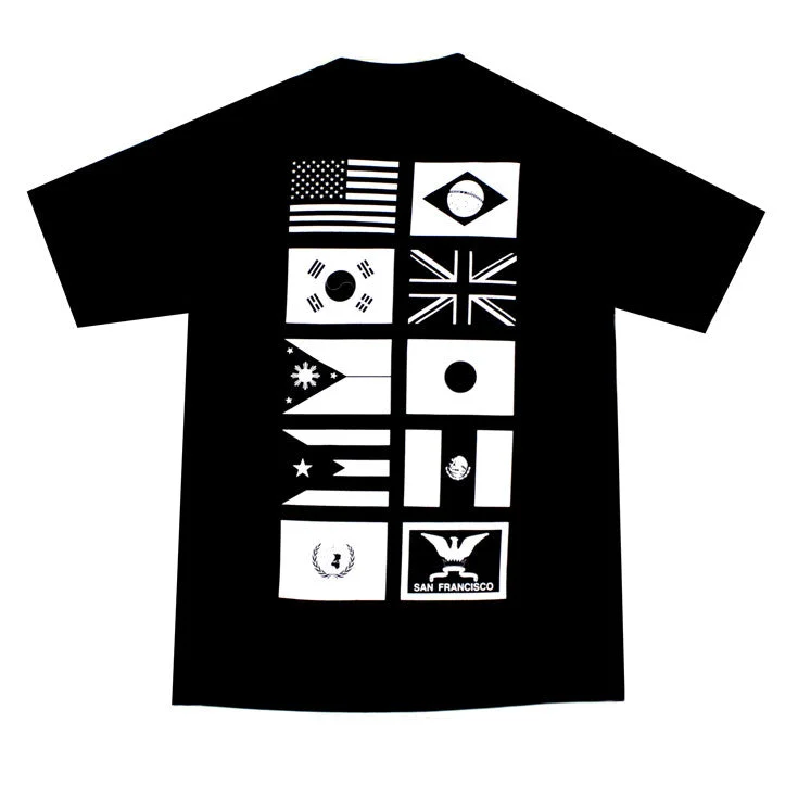 Mens True Nations Pocket T-Shirt Black