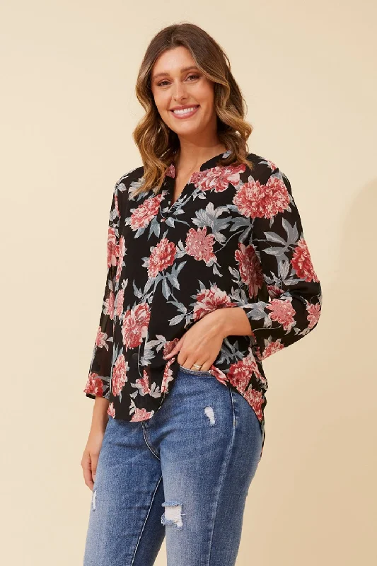 SPICY FLORAL TOP