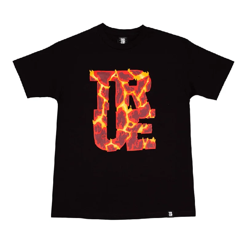 True Men's Logo Warming T-Shirt Black